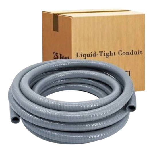 Shieldcon 2 Inches or 51mm Liquid Tight Metal Flexible Conduit Soft Type 50 Meters per Roll SMLTS2(50METERS) I Electx Electrical Supply
