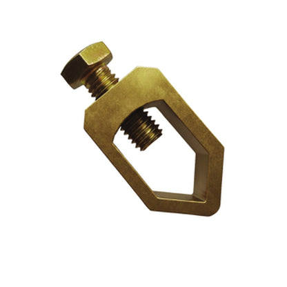 Shieldcon Ground Rod Clamp 3/8 to 5/8 Inches Brass SMGRC
