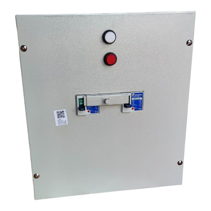 Shihlin MTS 125A Single Phase DPDT 100AF 220V 50KAIC Manual Transfer Switch Industrial Circuit Breaker with Metal Enclosure Indicator and Bus Bar Connection MTSBM1212SN2EC Electx Electrical Supply