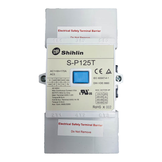 Shihlin electrical safety terminal barrier device on a white background