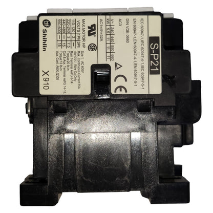 Electrical contactor with Shihlin branding on a white background