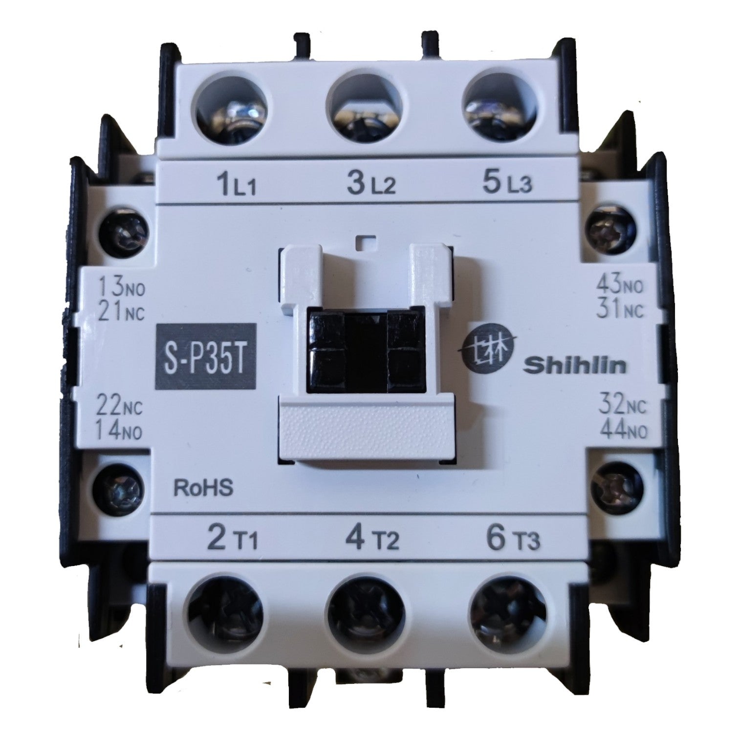 Shihlin contactor on a white background