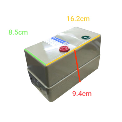 Shihlin Magnetic Starter 3.3A 1 HP 3 Phase 220V MS-P11PBE 2.5A 3.3A 4.1A