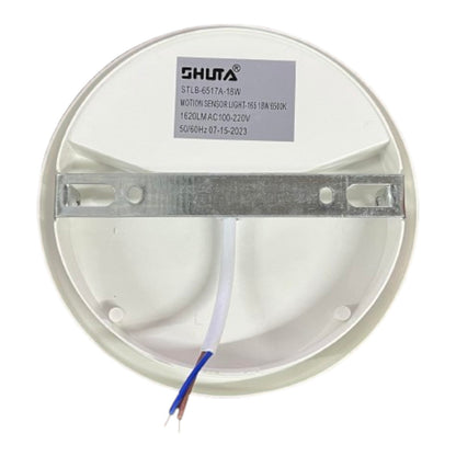 Shuta 18W Motion Sensor LED Light Round 220V Daylight 6500K STLB-6517 18W ELectx Electrical Supply