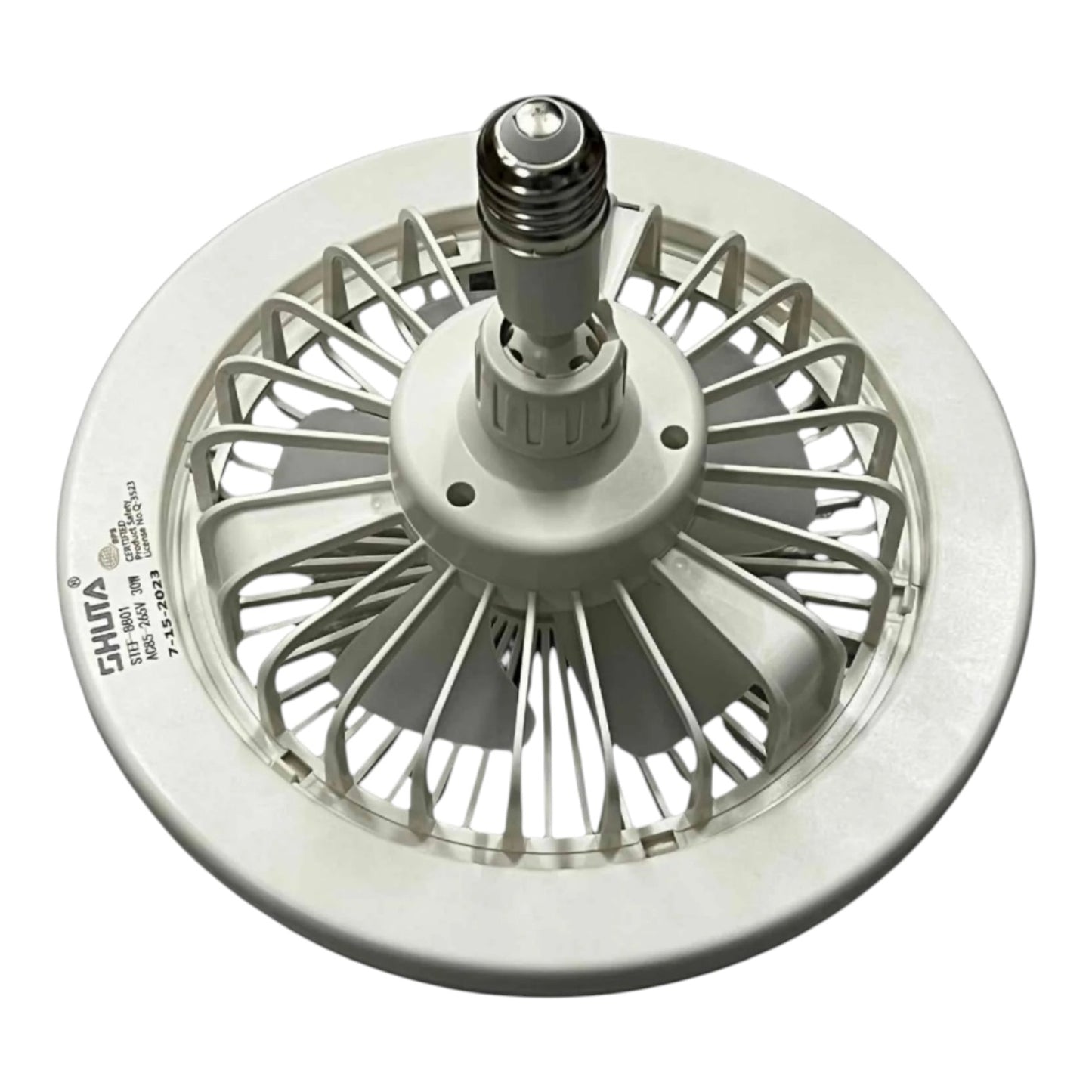 Shuta 30W LED Light with Fan and Fragrance Scent 3 in 1 Daylight 6500K STEF-8801 30W GRAY Electx Electrical Supply
