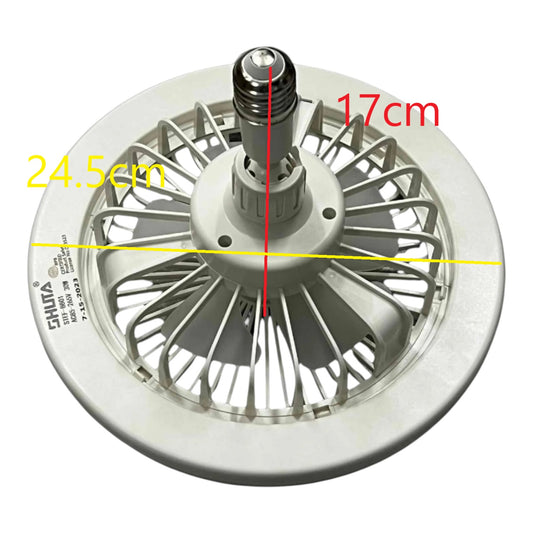 Shuta 30W LED Light with Fan and Fragrance Scent 3 in 1 Daylight 6500K STEF-8801 30W WHITE Electx Electrical Supply
