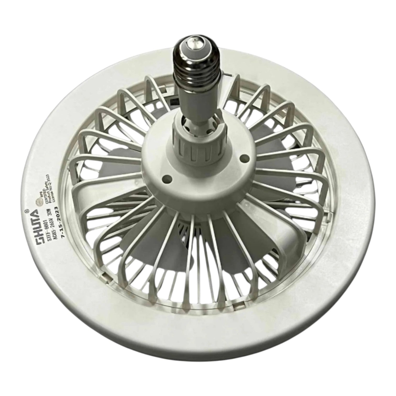 Shuta 30W LED Light with Fan and Fragrance Scent 3 in 1 Daylight 6500K STEF-8801 30W WHITE Electx Electrical Supply
