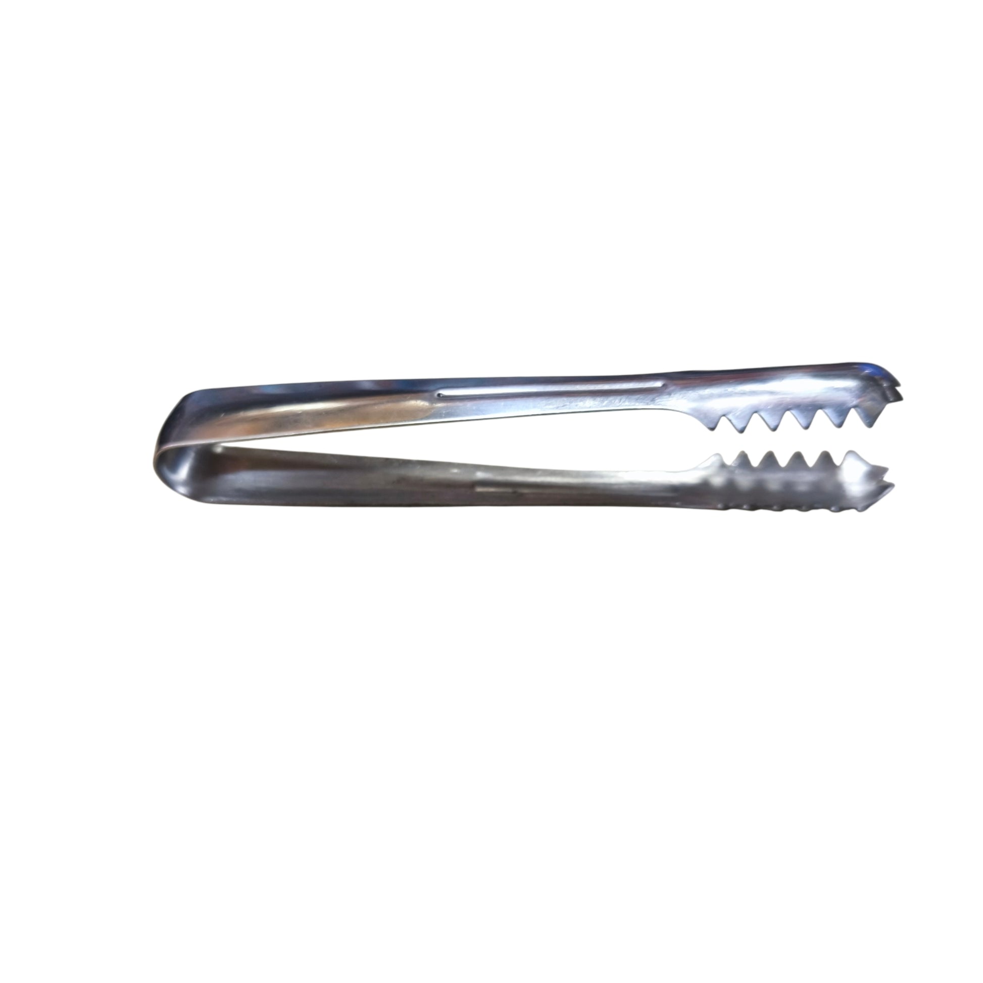 Decorative knife with a white handle on a white background