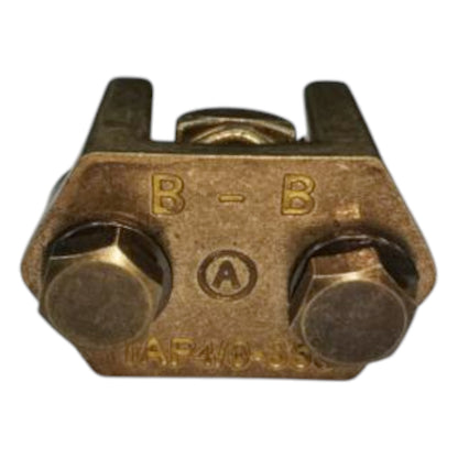 Solderless Connector Double Bolt 125mm - 175mm Wire Size Copper 250-350MCM