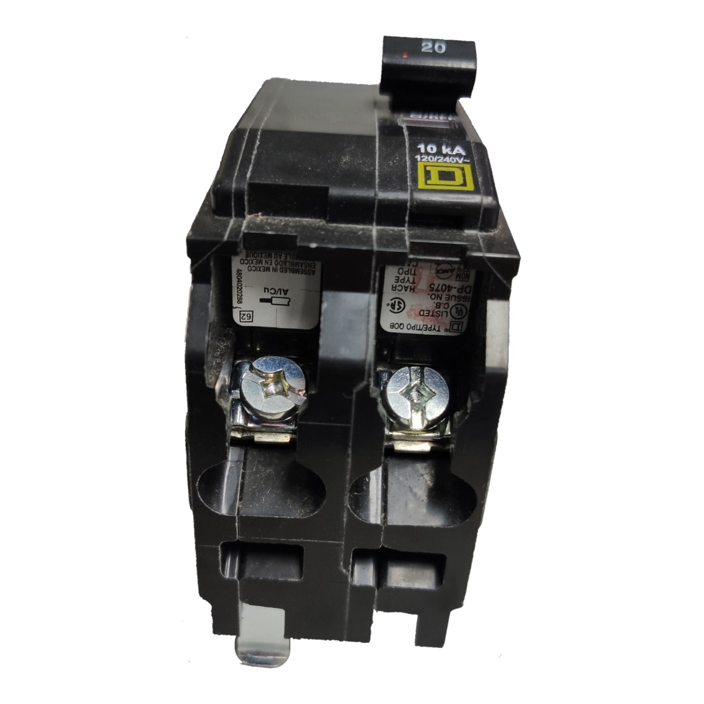 Square D 30A 2P 10 KAIC 220V Bolt On Circuit Breaker SE-QOB230