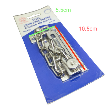 Star Wheel Wheel Chain Door Guards 170mm steel chain lock for enhanced door security