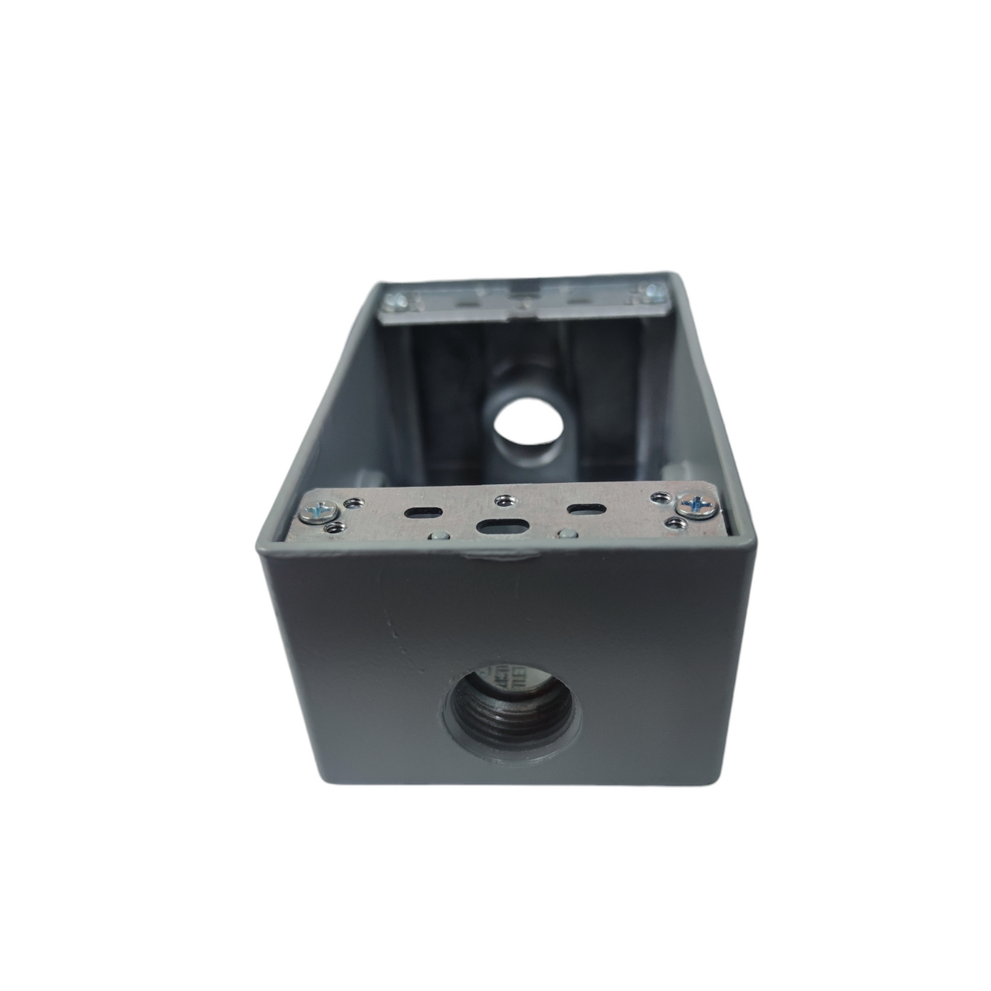 Surer Hub Marine Utility Box 2x4 electrical circuitry part in durable black plastic housing