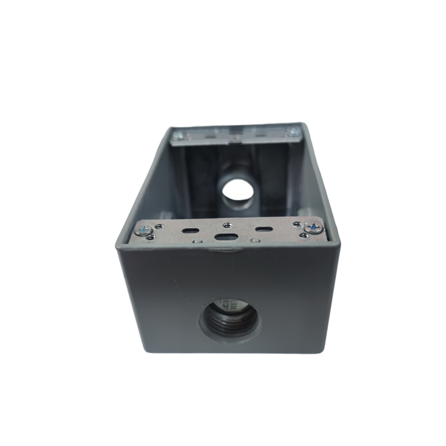 Surer Hub Marine Utility Box 2x4 electrical circuitry part in durable black plastic housing