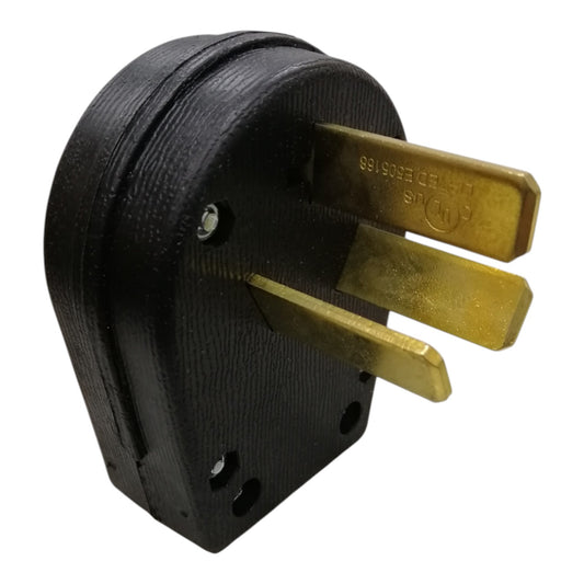 Surer No.371 NEMA 10-50P Non-Grounding Right Angle Plug 50A 250V 3P 3Wire