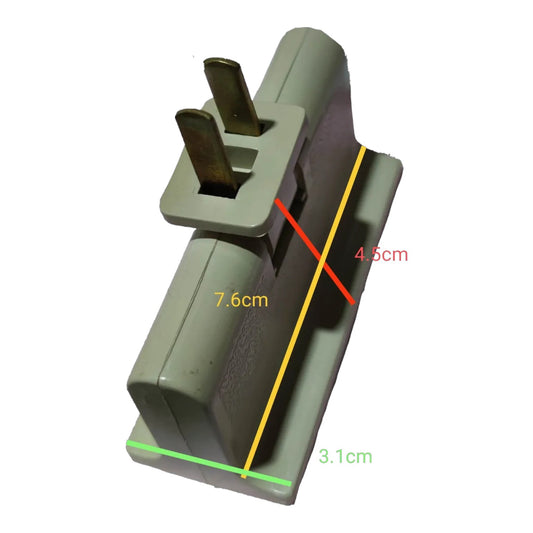 Surer 3 Gang Outlet Tap 15A 125V 1 x 3 Gang Outlet 508 - photo 2