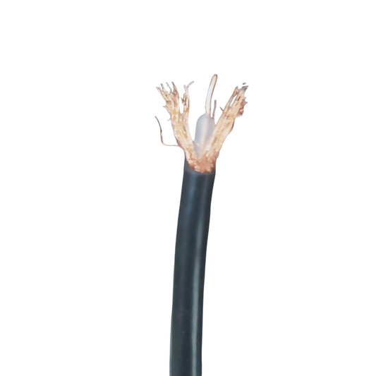 Swan RG58 Coaxial Cable Solid Middle RG58/U Coaxial Cable Radio Cable, 150 Meters Per roll