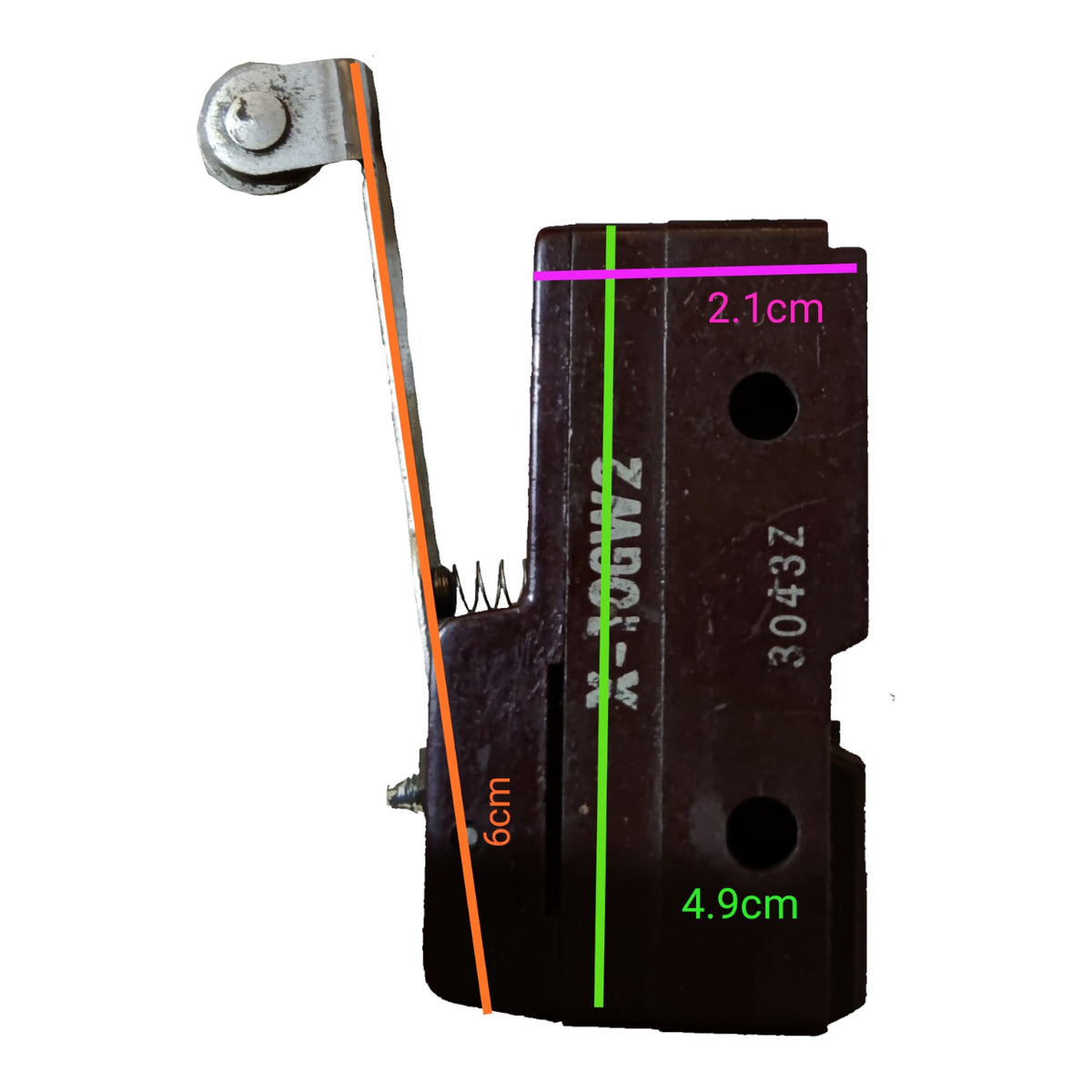 TEND Limit Switch 1NO + 1NC 10A 250V AC X-10GW2 Electx Electrical Supply