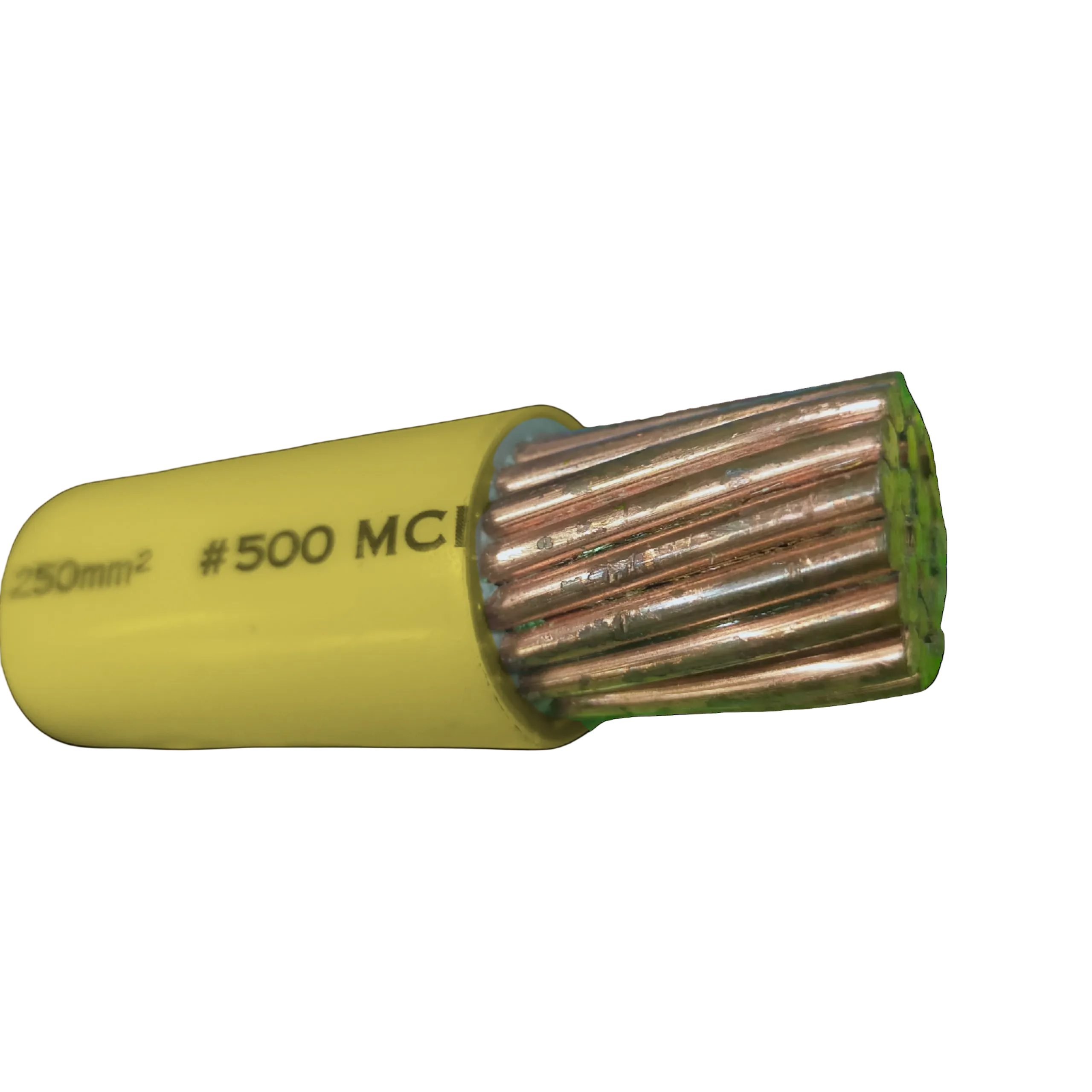Phelps Dodge THHN Wire 250mm THWN Stranded 500MCM (Per Meter) Yellow ...