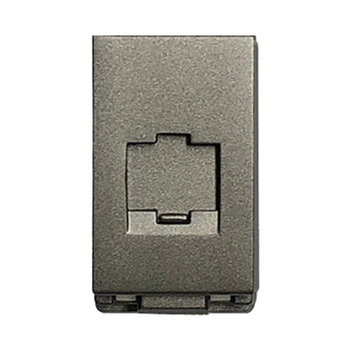T&J RJ45 CAT6 Data Socket Module W8211PC Champagne Gray