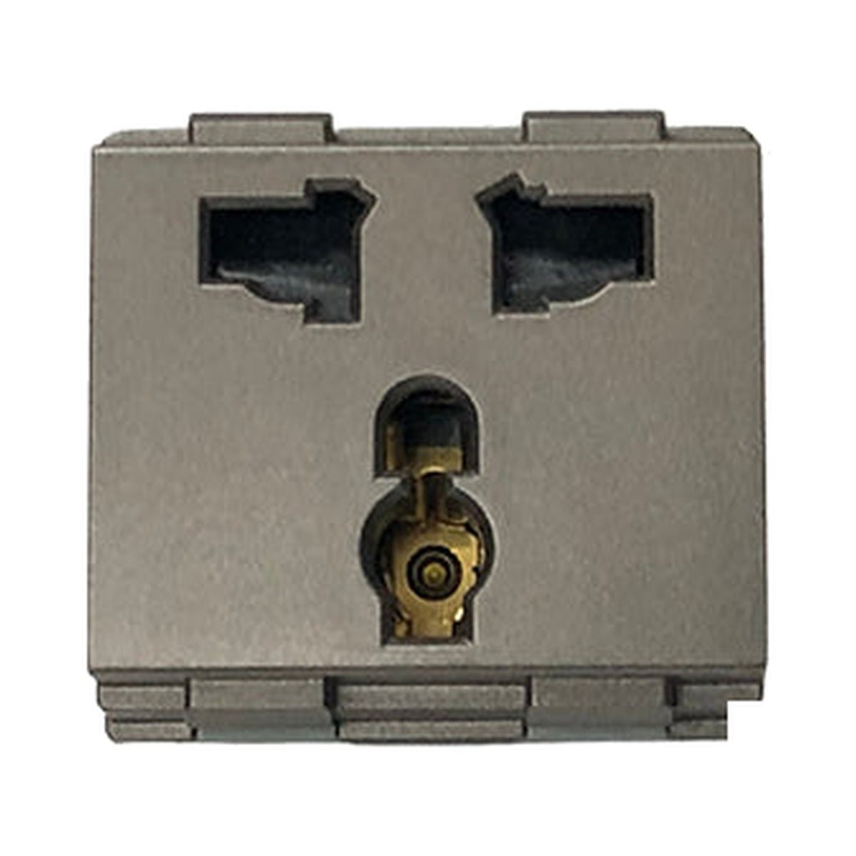 T&J Universal Outlet Device 16A 250V W8318 Champagne Gray