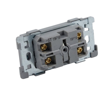T&J 2 Gang 16A 250V Euro American Socket Module Matt Gray W8416V2 MSB