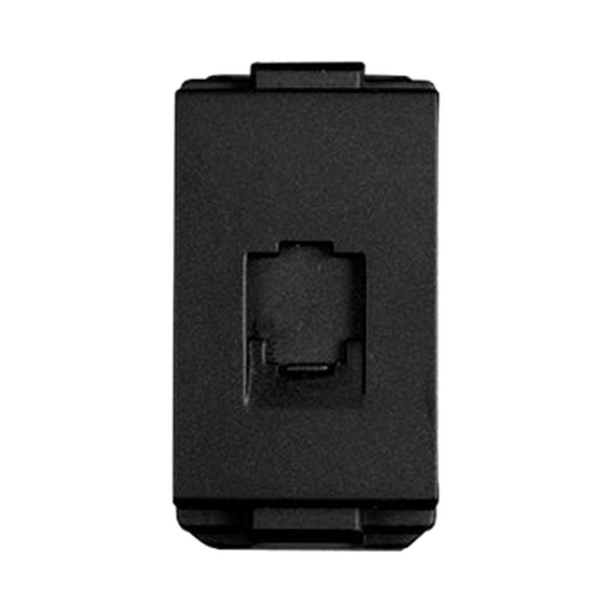 T&J RJ45 CAT6 Computer Module Matt Black W8211PC SBL