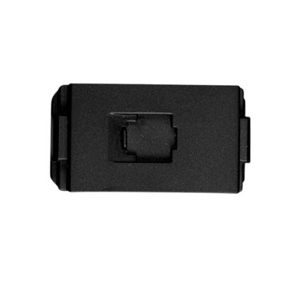 T&J RJ45 CAT6 Computer Module Matt Black W8211PC SBL