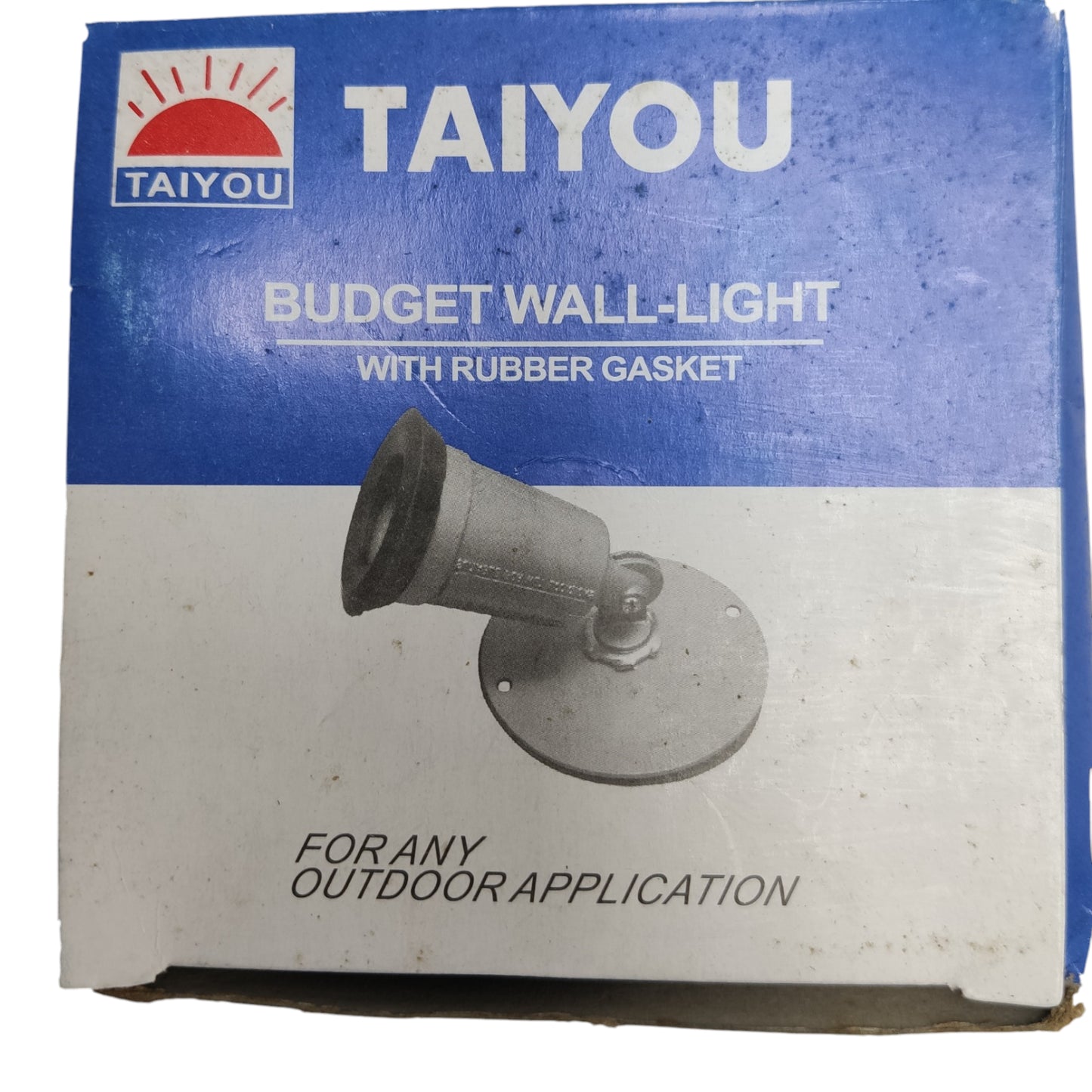 Taiyou Stonco Socket 10A 220V E27 Outdoor Wall Fixture with Rubber Foam Gasket