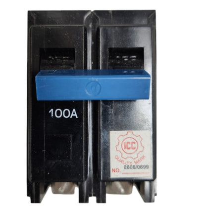 Taiyou 100A 2 Pole 220V Circuit Breaker Plug-in Type