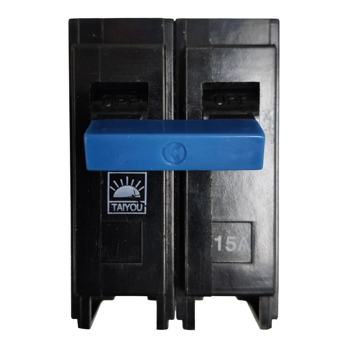 Taiyou 15A 2 Pole Circuit Breaker Plug-in Type Taiyou, 15A 2P Plug in