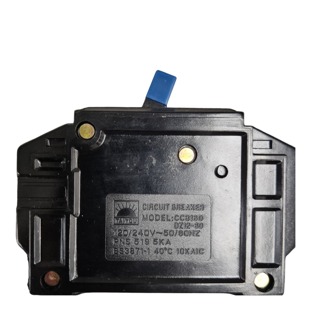 Taiyou 60A 2 Pole Circuit Breaker Bolt On Durable