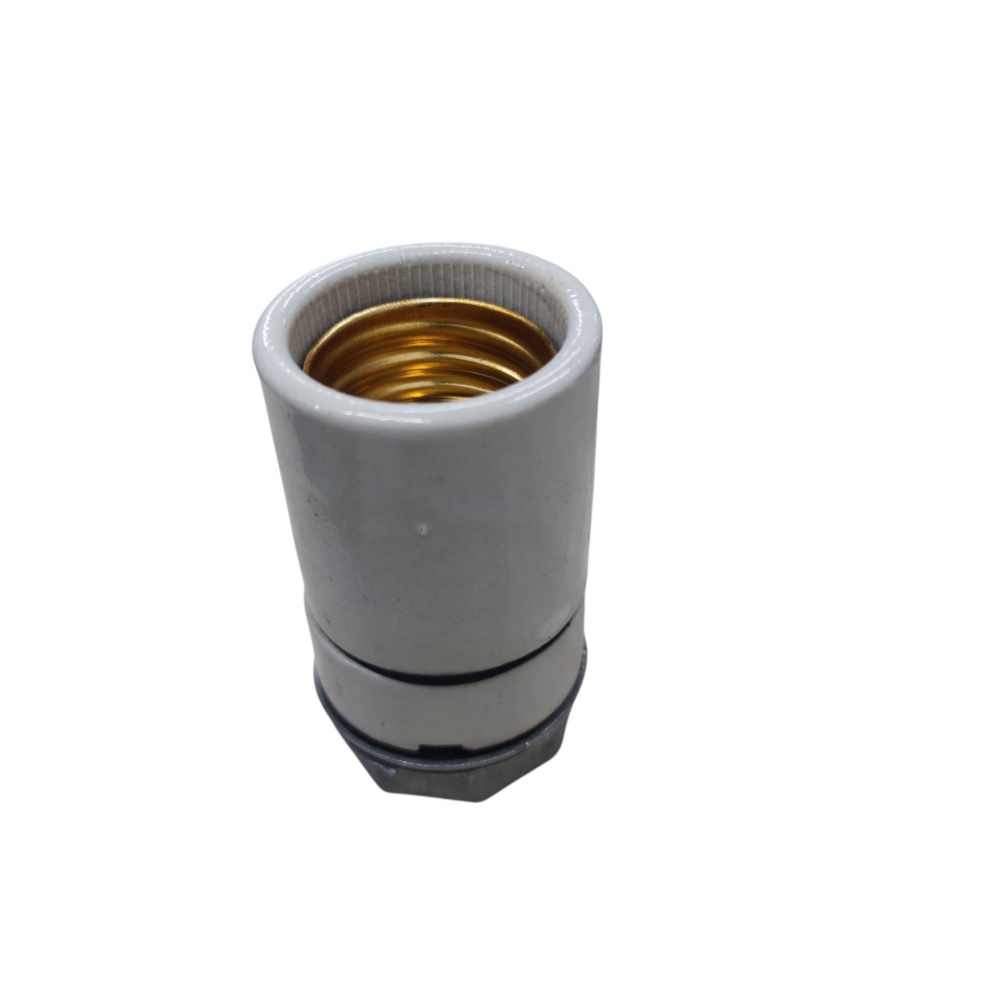 Taiyou_Mogul_Socket_E40_with_one Half _Conduit_Connector_Porcelain_E40_Socket_Electx_Electrical_SUpply_2