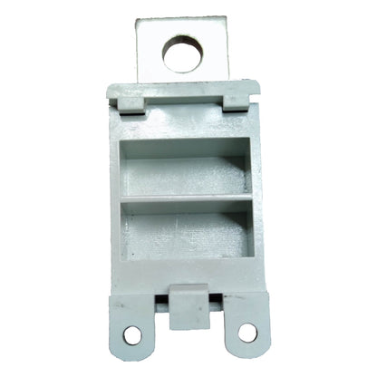Metal bracket on a white background