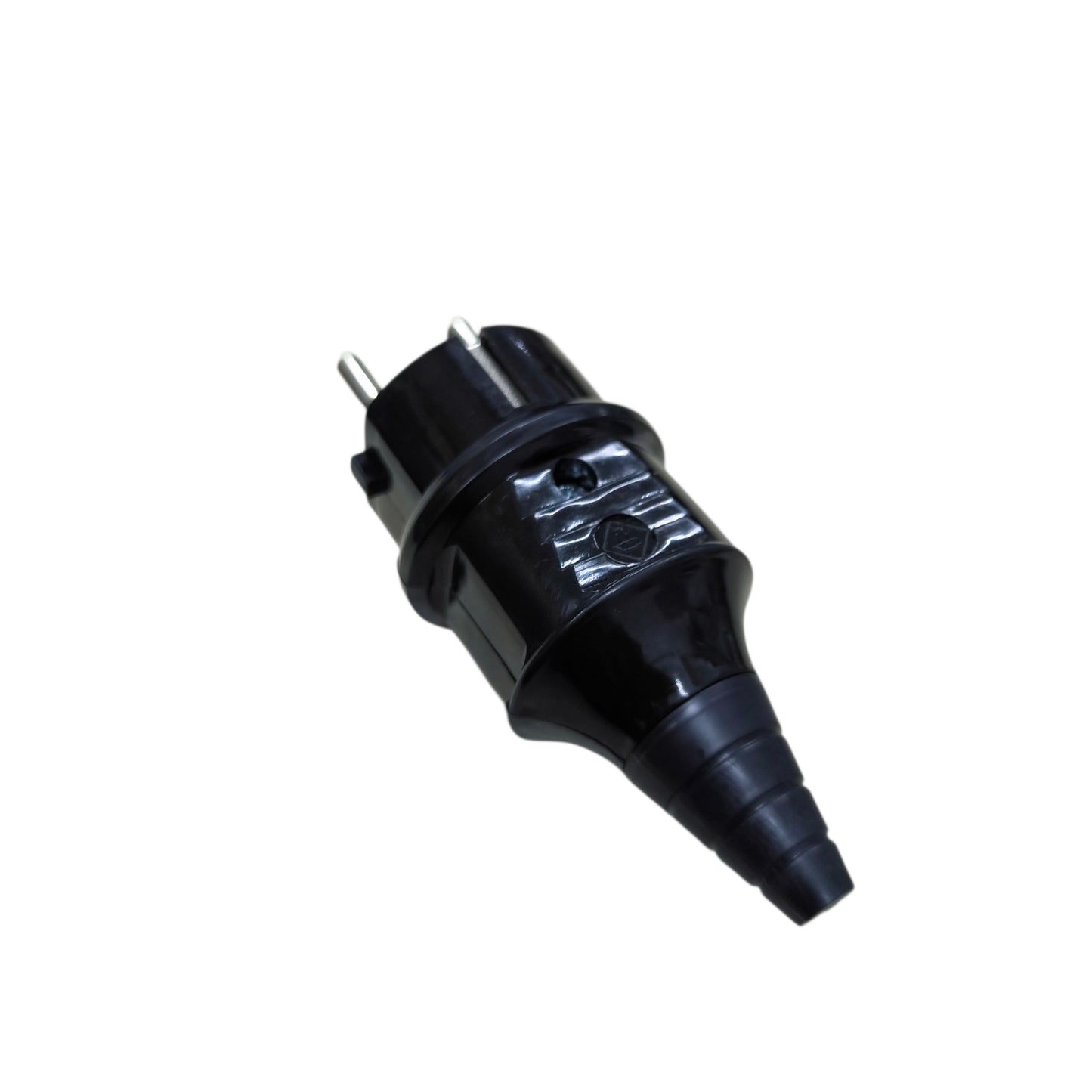 Type E/F CE 7/7 Plug 16A 220V Black Type E or Type F Schuko CE 7/4