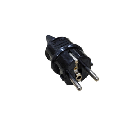 Type E/F CE 7/7 Plug 16A 220V Black Type E or Type F Schuko CE 7/4