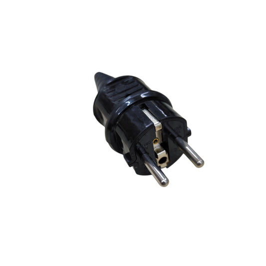 Type E/F CE 7/7 Plug 16A 220V Black Type E or Type F Schuko CE 7/4