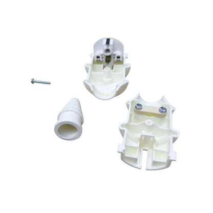 Type E/F CE 7/7 Plug 16A 220V White Type E or Type F Schuko CE 7/4