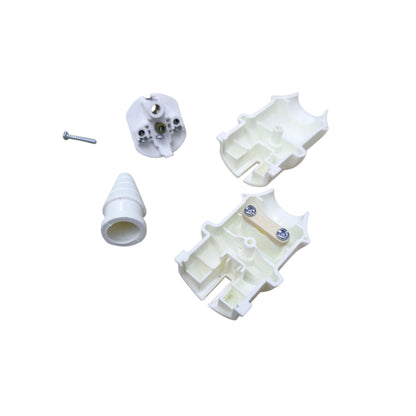 Type E/F CE 7/7 Plug 16A 220V White Type E or Type F Schuko CE 7/4