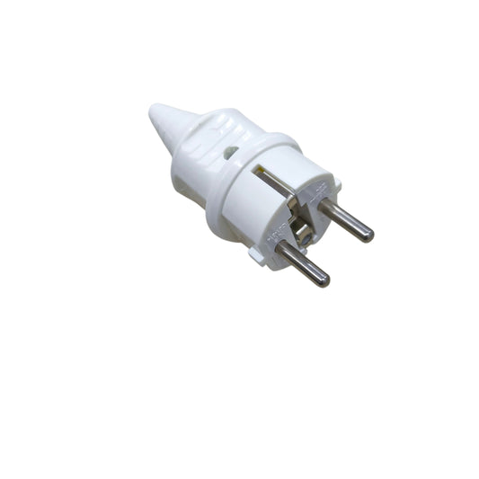 Type E/F CE 7/7 Plug 16A 220V White Type E or Type F Schuko CE 7/4