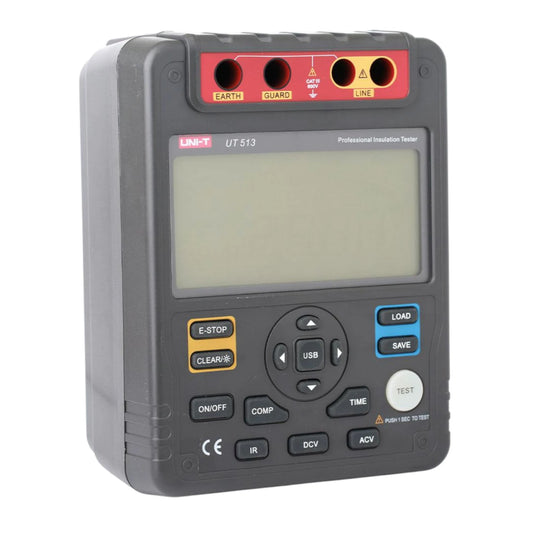 UNI-T Digital Insulation Resistance Testers UT513A 500V TO 5000V AC