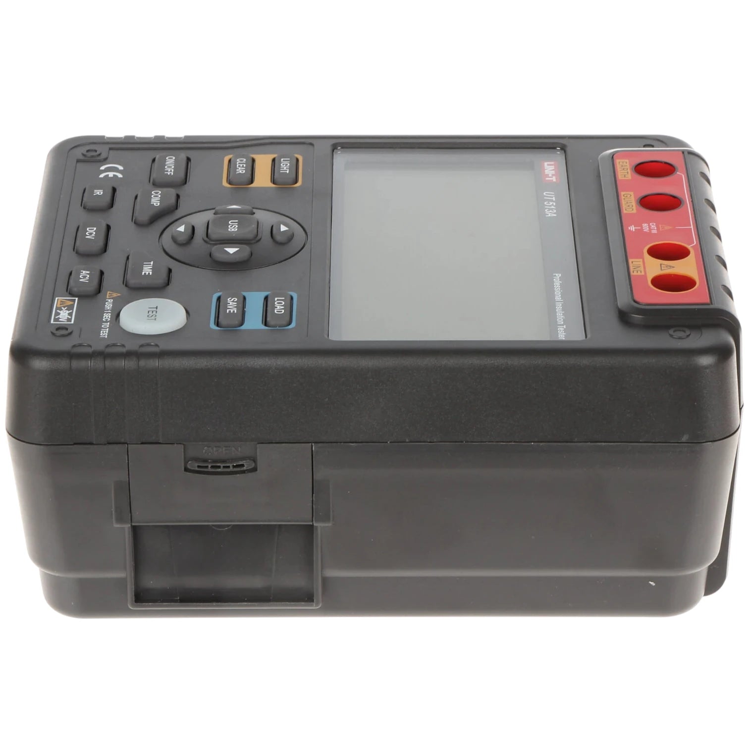 UNI-T UT513A insulation tester 500V to 5000V with easy-to-read display and user-friendly controls UNI-T Digital Insulation Resistance Testers UT513A 500V TO 5000V AC Electx Electrical Supply
