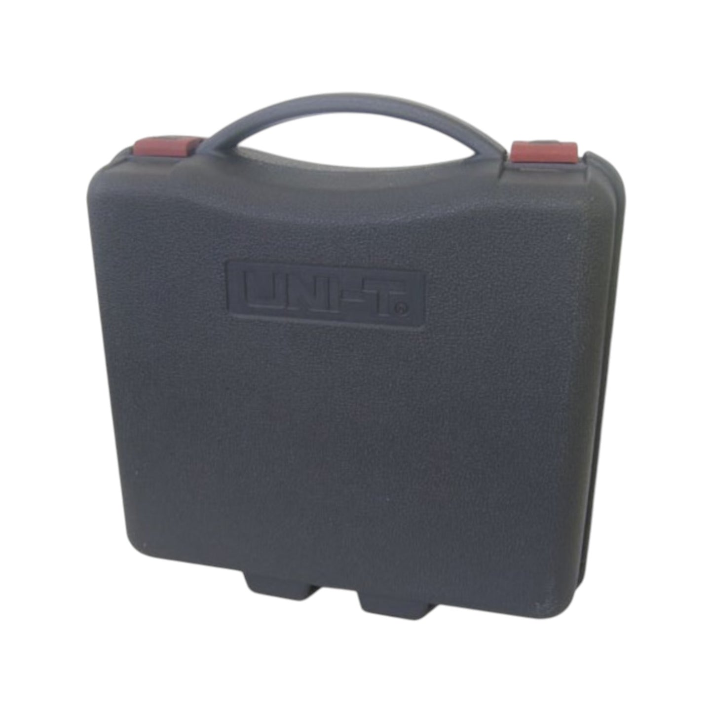 Black carrying case with a handle and visible brand logo on a white  UNI-T Digital Insulation Tester UT-512 Resistance Tester 500V to 2500V AC 600V DC Electx Electrical SUpplybackground