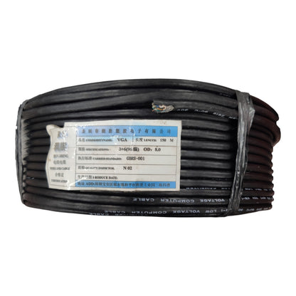 VGA Cable OD:8.0mm 6+3 Stranded, 96 Strands Shielding Ground 150 Meters GBRS-001  I Electx Electrical Supply