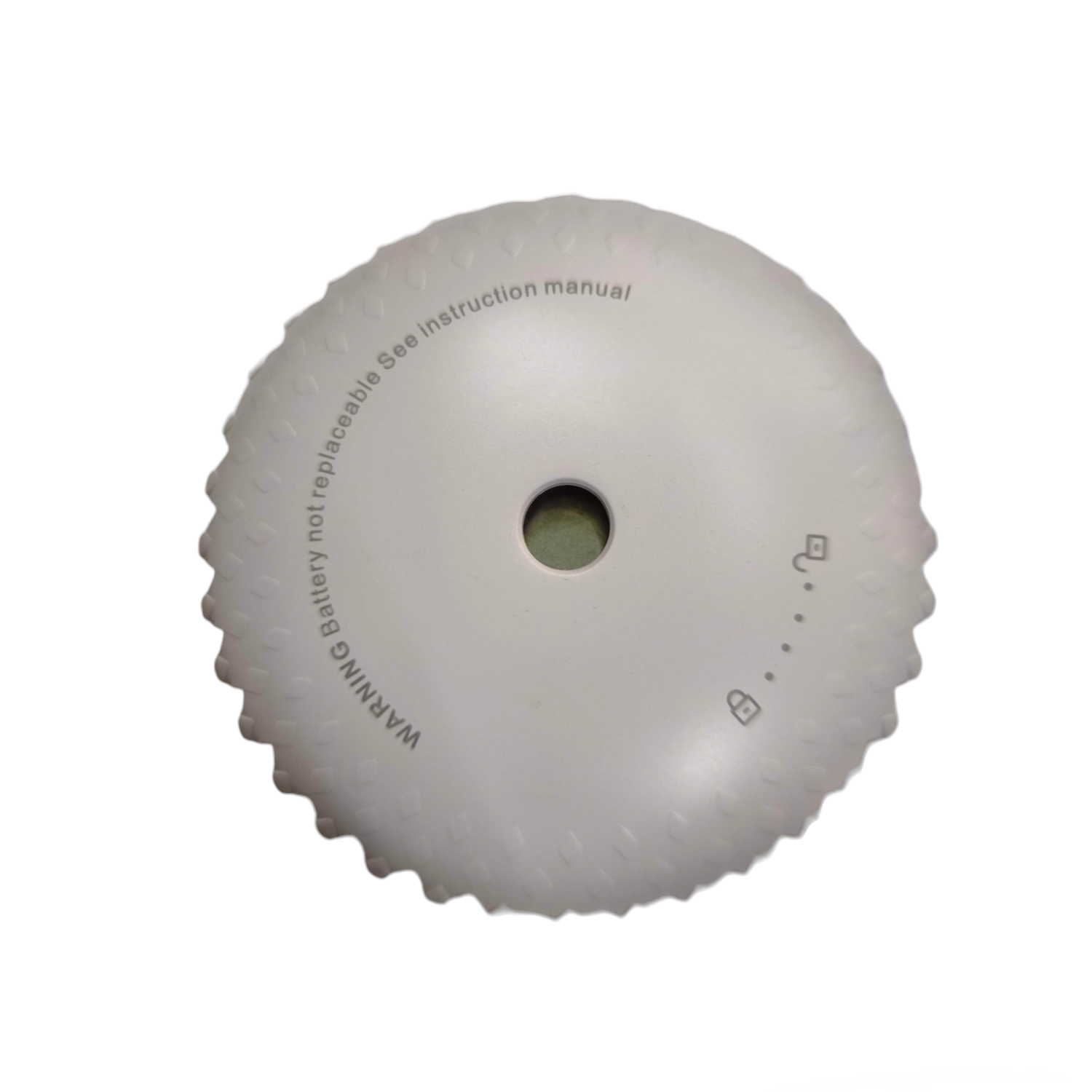 Watcher photoelectric smoke alarm with battery white round safety device for fire detection