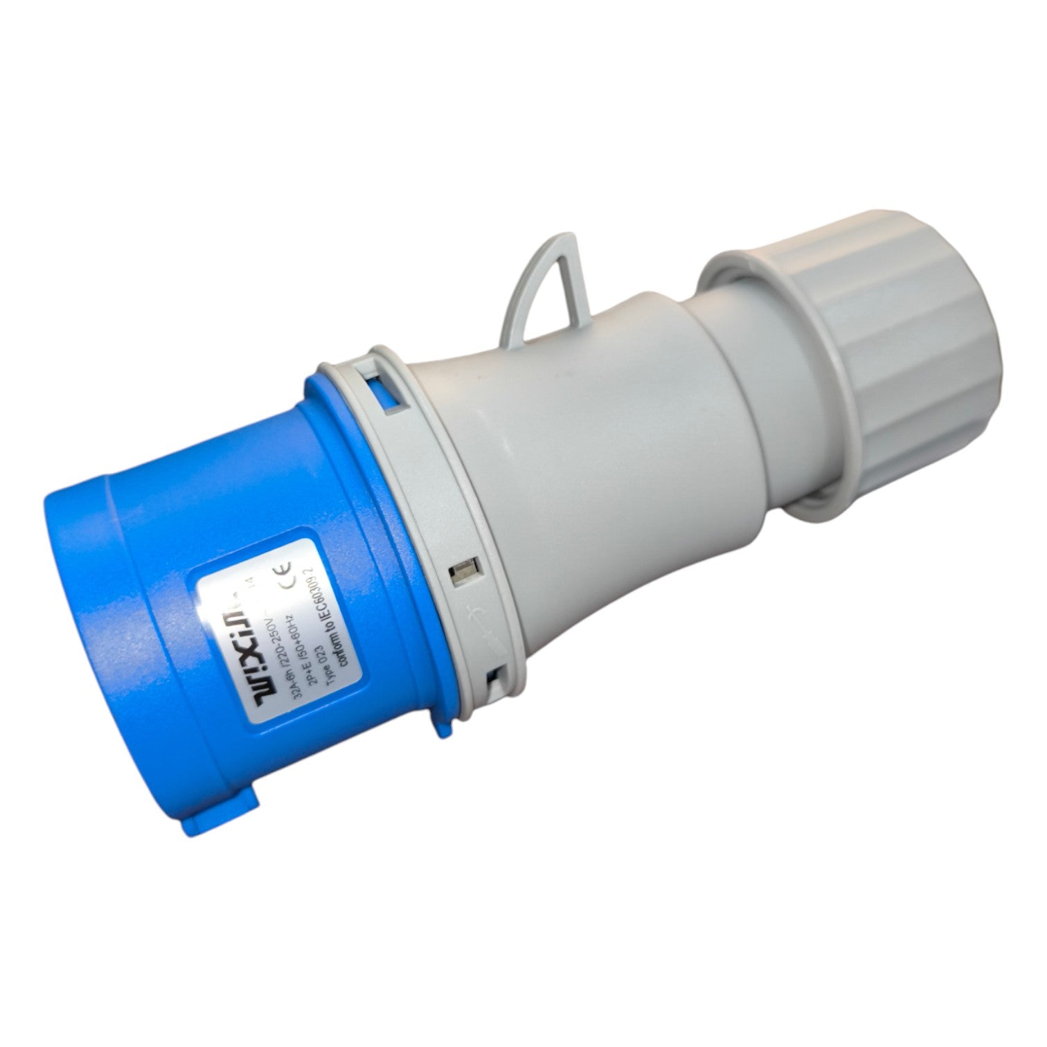 Wixim 32A 2P+E Industrial Plug Cord Connector Type 6h 380 - 415VAC W02 ...