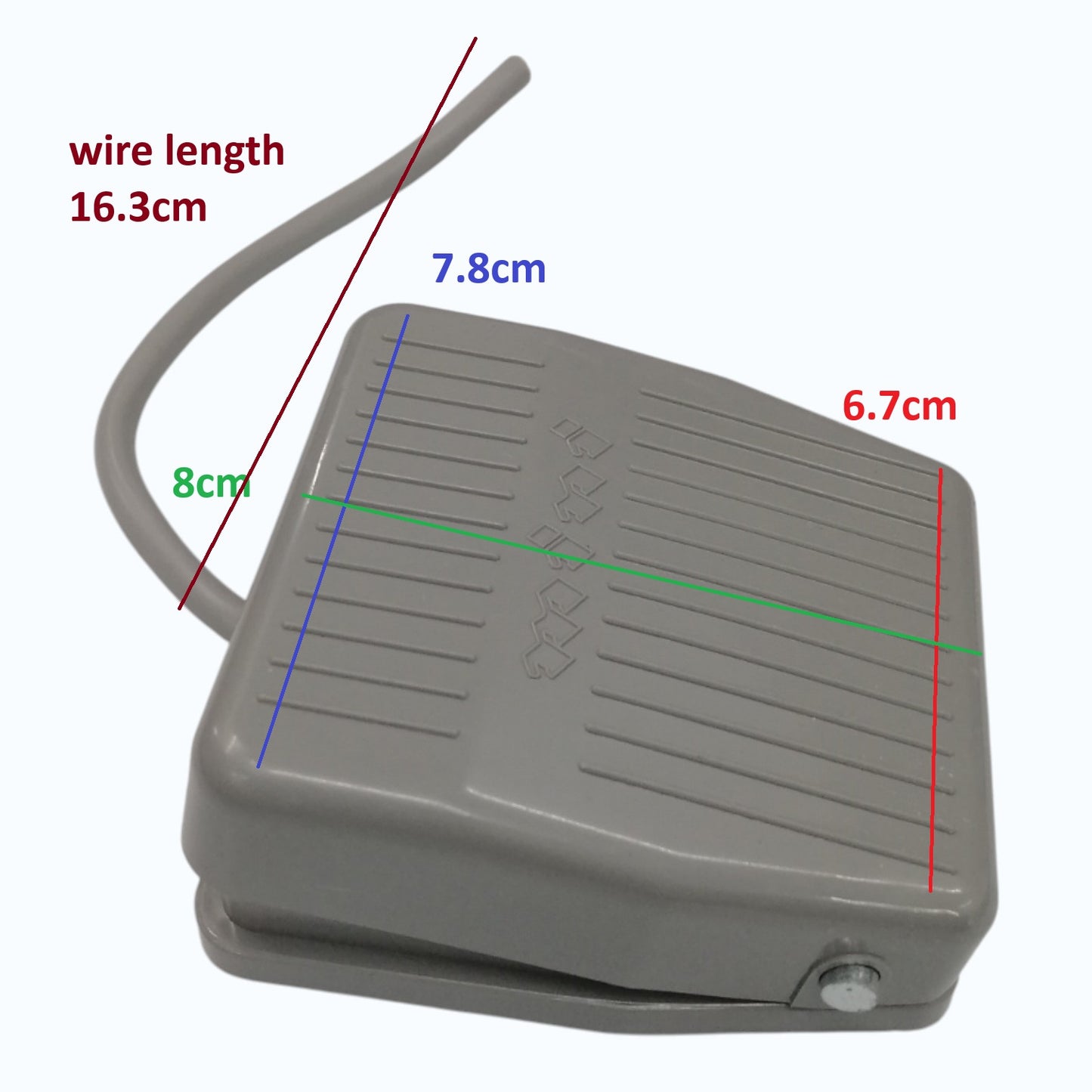 Wixim Pedal Switch,Foot Switch 10A 220 Volts 1NO-1NC
