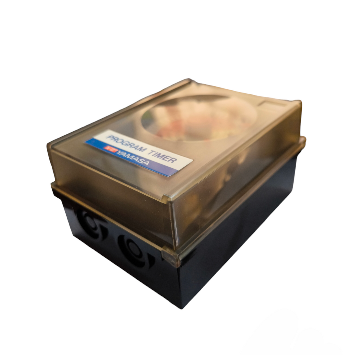 Yamasa 24 Hour Programmable Timer 3A 220V with transparent cover for easy viewing and use