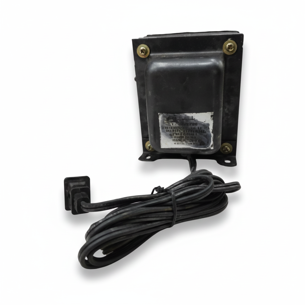 Black electronic component with a cable on a white background Yoshima 800W Step Down Transformer 220V to 110V Voltage Converter Electx Electrical Supply