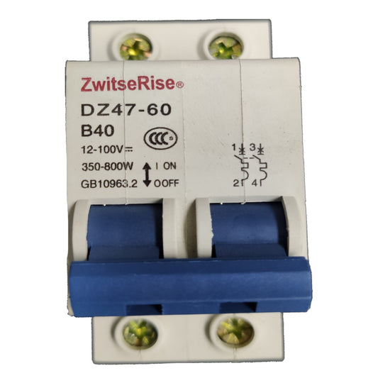 Zwitsere Rise electrical switch with model number DZ47-60 on a white background