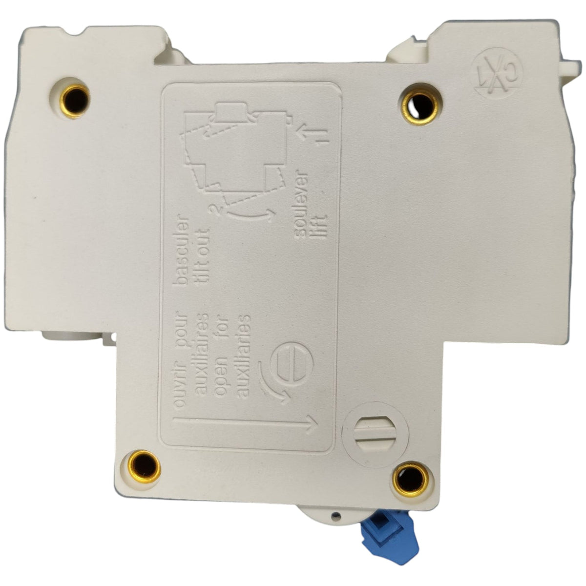 ZwitseRise 60A 2Pole 4.5KAIC 48V-1500V DC IEC-60896-1 DC Breaker Miniature Circuit Breaker DIN Rail Type DZ47-60B601500V
